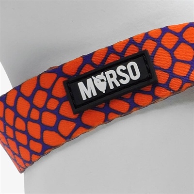 Morso Morso mini hondentuig verstelbaar gerecycled urban lizard rood Morso Morso mini hondentuig verstelbaar gerecycled urban lizard rood