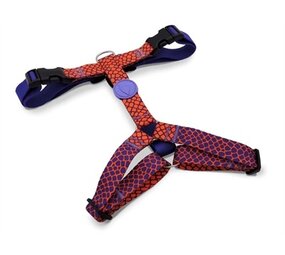 Morso Morso hondentuig y-tuig gerecycled urban lizard rood Morso Morso hondentuig y-tuig gerecycled urban lizard rood