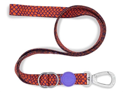 Morso Morso hondenriem verstelbaar gerecycled urban lizard rood Morso Morso hondenriem verstelbaar gerecycled urban lizard rood