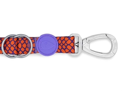 Morso Morso hondenriem verstelbaar gerecycled urban lizard rood Morso Morso hondenriem verstelbaar gerecycled urban lizard rood