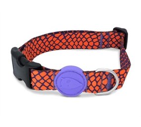 Morso Morso halsband hond gerecycled urban lizard rood Morso Morso halsband hond gerecycled urban lizard rood