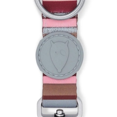 Morso Morso hondenriem verstelbaar gerecycled skyline rood / roze