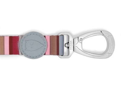 Morso Morso hondenriem gerecycled skyline rood / roze