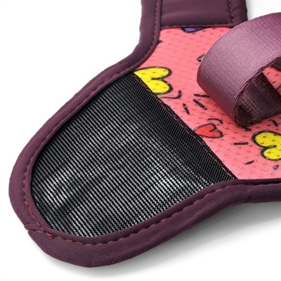 Morso Morso hondentuig body mesh gerecycled pink think roze Morso Morso hondentuig body mesh gerecycled pink think roze