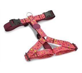 Morso Morso hondentuig y-tuig gerecycled pink think roze Morso Morso hondentuig y-tuig gerecycled pink think roze