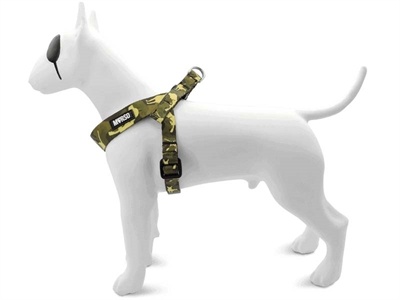 Morso Morso mini hondentuig verstelbaar gerecycled full metal dog bruin Morso Morso mini hondentuig verstelbaar gerecycled full metal dog bruin