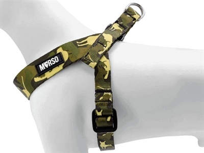 Morso Morso mini hondentuig verstelbaar gerecycled full metal dog bruin Morso Morso mini hondentuig verstelbaar gerecycled full metal dog bruin