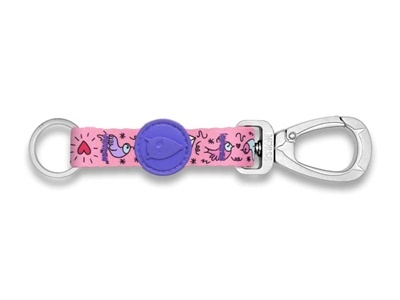 Morso Morso key cord sleutelhanger gerecycled sweet tweet roze