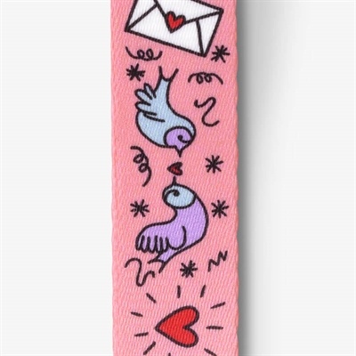 Morso Morso mini hondentuig verstelbaar gerecycled sweet tweet roze