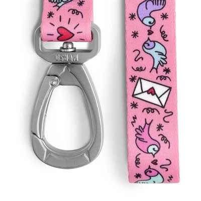 Morso Morso hondenriem gerecycled sweet tweet roze Morso Morso hondenriem gerecycled sweet tweet roze