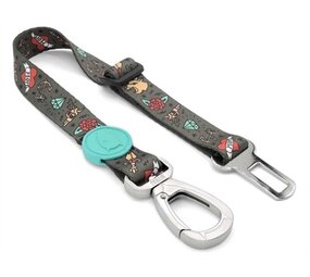 Morso Morso honden autogordel gerecycled ink tank groen Morso Morso honden autogordel gerecycled ink tank groen