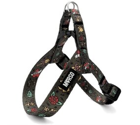 Morso Morso mini hondentuig verstelbaar gerecycled ink tank groen Morso Morso mini hondentuig verstelbaar gerecycled ink tank groen