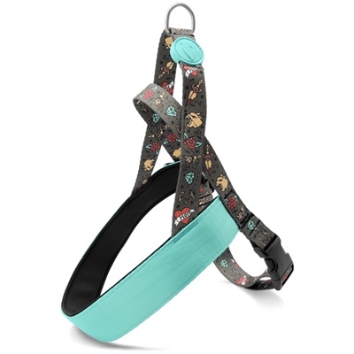 Morso Morso norwegian hondentuig gerecycled ink tank groen Morso Morso norwegian hondentuig gerecycled ink tank groen