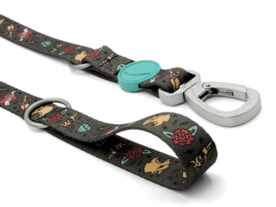 Morso Morso hondenriem verstelbaar gerecycled ink tank groen Morso Morso hondenriem verstelbaar gerecycled ink tank groen