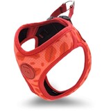 Morso Morso hondentuig body mesh gerecycled lipstick roze