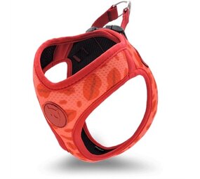 Morso Morso hondentuig body mesh gerecycled lipstick roze