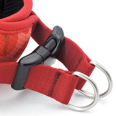 Morso Morso hondentuig body mesh gerecycled lipstick roze Morso Morso hondentuig body mesh gerecycled lipstick roze