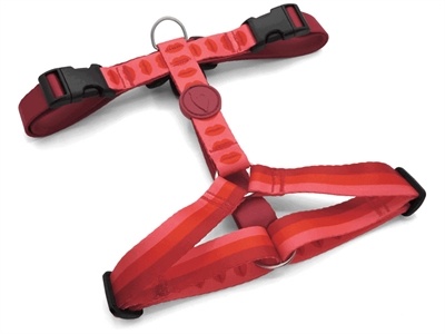 Morso Morso hondentuig y-tuig gerecycled lipstick roze