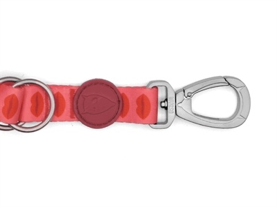 Morso Morso hondenriem verstelbaar gerecycled lipstick roze Morso Morso hondenriem verstelbaar gerecycled lipstick roze