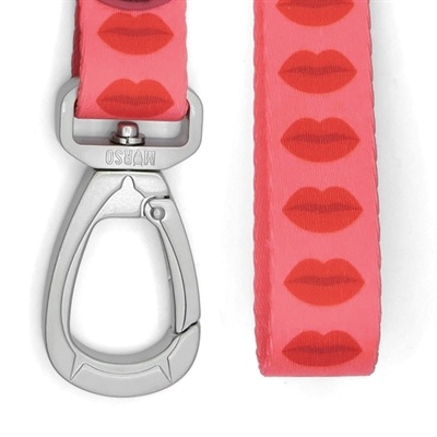 Morso Morso hondenriem gerecycled lipstick roze