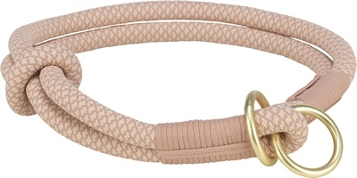 Trixie Trixie halsband hond soft half-slip roze / lichtroze