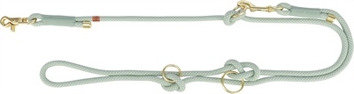 Trixie Trixie soft rope hondenriem verstelbaar saliegroen / mint Trixie Trixie soft rope hondenriem verstelbaar saliegroen / mint
