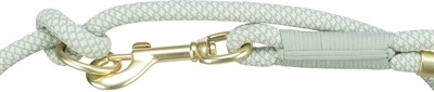 Trixie Trixie soft rope hondenriem verstelbaar saliegroen / mint Trixie Trixie soft rope hondenriem verstelbaar saliegroen / mint
