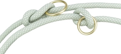 Trixie Trixie soft rope hondenriem verstelbaar saliegroen / mint Trixie Trixie soft rope hondenriem verstelbaar saliegroen / mint