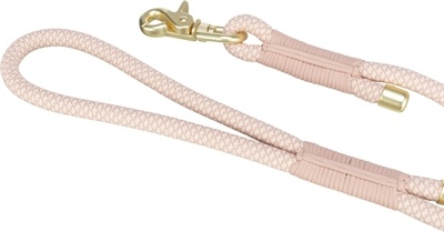 Trixie Trixie soft rope hondenriem roze / licht roze