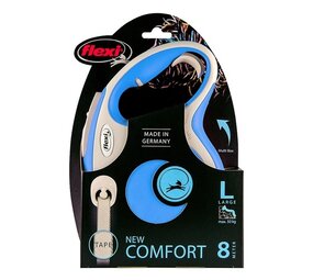 Flexi Flexi hondenriem | Rollijn 8 meter | Blauw | Voor honden tot 50 kg Flexi Flexi hondenriem | Rollijn 8 meter | Blauw | Voor honden tot 50 kg