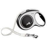 Flexi Flexi hondenriem | Rollijn 5 en 8 meter | Zwart / Grijs | Voor honden tot 50 kg Flexi Flexi hondenriem | Rollijn 5 en 8 meter | Zwart / Grijs | Voor honden tot 50 kg