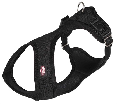 Trixie Trixie hondentuig touring comfort soft zwart Trixie Trixie hondentuig touring comfort soft zwart