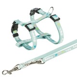 Trixie Trixie junior puppytuig met riem mintgroen Trixie Trixie junior puppytuig met riem mintgroen