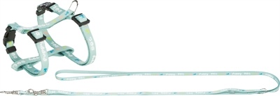 Trixie Trixie junior puppytuig met riem mintgroen