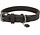 Trixie halsband hond rustic vetleer donkerbruin