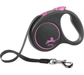 Flexi Flexi hondenriem | Rollijn 5 meter | Roze | Voor honden tot 50 kg Flexi Flexi hondenriem | Rollijn 5 meter | Roze | Voor honden tot 50 kg
