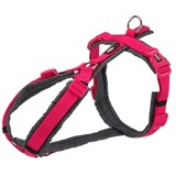 Trixie Trixie hondentuig Y premium trekking fuchsia / grijs Trixie Trixie hondentuig Y premium trekking fuchsia / grijs