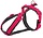 Trixie hondentuig Y premium trekking fuchsia / grijs