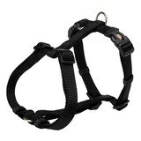 Trixie Trixie hondentuig premium h-tuig zwart Trixie Trixie hondentuig premium h-tuig zwart