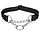 Trixie halsband hond premium halfslip halsband zwart
