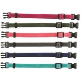 Trixie Trixie puppy halsbandset fuchsia/grafiet/indigo/bosgroen/koraal
