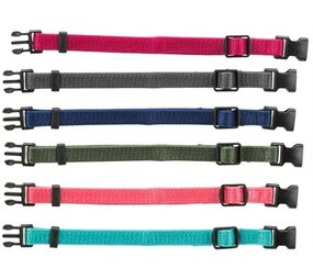 Trixie Trixie puppy halsbandset fuchsia/grafiet/indigo/groen/koraal/blauw Trixie Trixie puppy halsbandset fuchsia/grafiet/indigo/groen/koraal/blauw