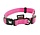Martin halsband verstelbaar nylon roze