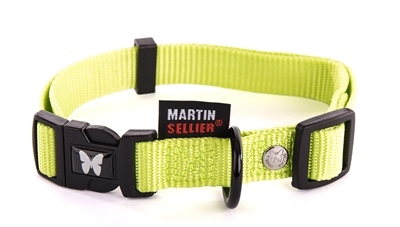 Martin Martin halsband verstelbaar nylon groen
