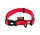 Martin halsband verstelbaar nylon rood