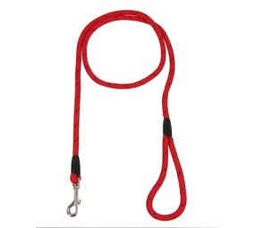 Rosewood Rosewood hondenriem touw rood / zwart Rosewood Rosewood hondenriem touw rood / zwart