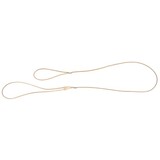 Hunter Hunter showlijn rond leer naturel Hunter Hunter showlijn rond leer naturel