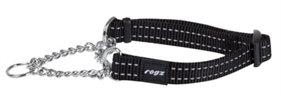 Rogz for dogs Rogz for dogs snake halfslip halsband zwart