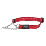 Rogz for dogs Rogz for dogs fanbelt halfslip halsband rood Rogz for dogs Rogz for dogs fanbelt halfslip halsband rood