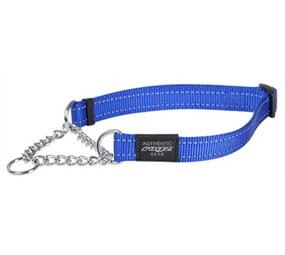 Rogz for dogs Rogz for dogs fanbelt halfslip halsband blauw Rogz for dogs Rogz for dogs fanbelt halfslip halsband blauw
